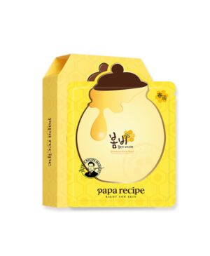 整盒装 韩国Papa Recipe春雨蜂蜜保湿营养面膜天然蜂胶面膜 10片装