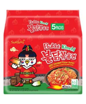 韩国三养 泡菜味火鸡面5连包 135g*5