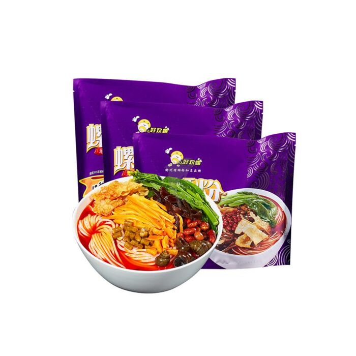 三包特惠】 （紫袋）好欢螺螺蛳粉300g*3
