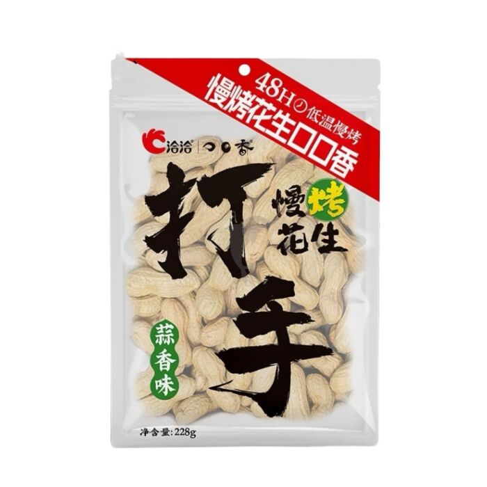 蒜香味】洽洽带壳花生228g