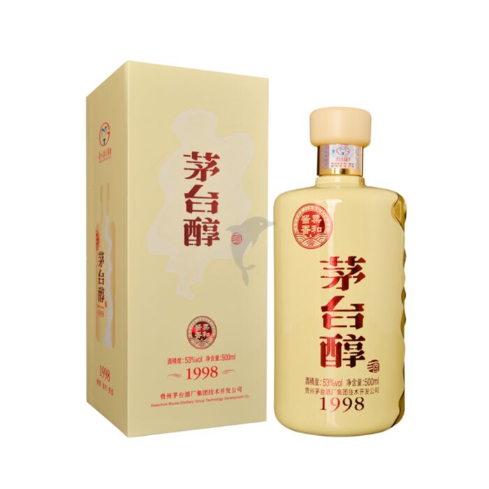 茅台醇1998 柔和酱香型白酒53°500ml