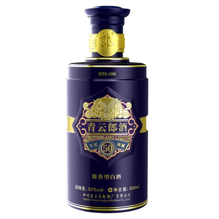 青云朗酱香型白酒53°500ml