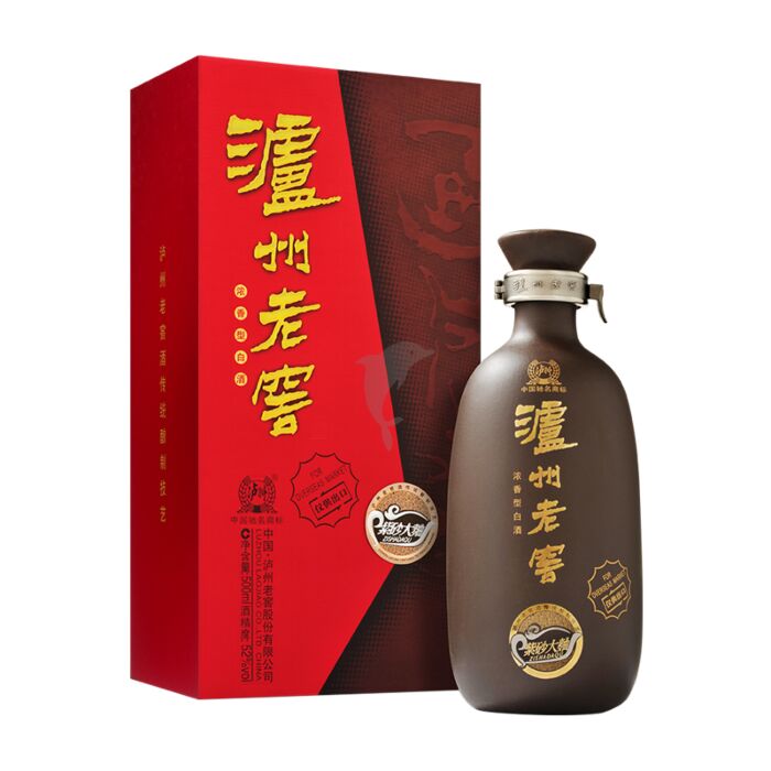 紫砂大曲】泸州老窖浓香型白酒52°500ml
