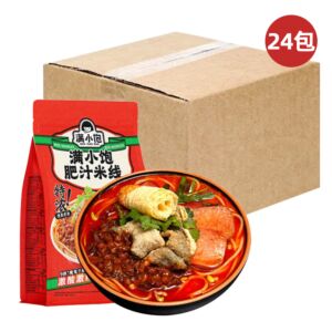 【整箱特惠】【红袋】满小饱 肥汁米线 310g - 激酸激辣*24