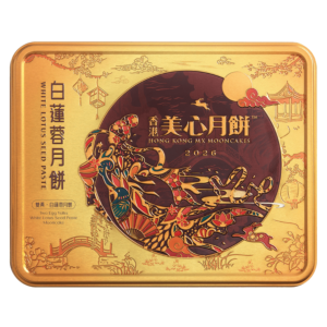 【4枚】美心 双黄白莲蓉月饼 740g
