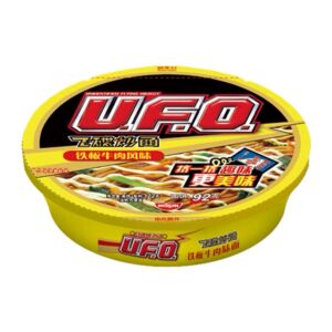 【碗面】日清UFO 飞碟炒面-铁板牛肉风味 122g