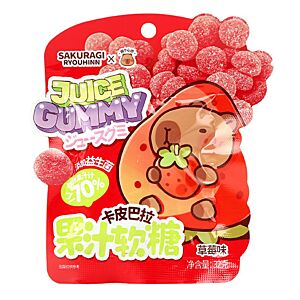 【草莓味】卡皮巴拉 果汁软糖 32g