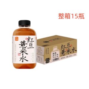 【整箱特惠】果子熟了 红豆薏米水 500ml*15瓶