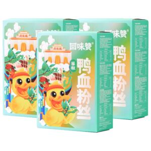 【3盒特惠】回味赞 藤椒味鸭血粉丝汤 256g*3