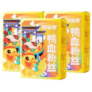 【3盒特惠】回味赞 原味鸭血粉丝汤 256g*3