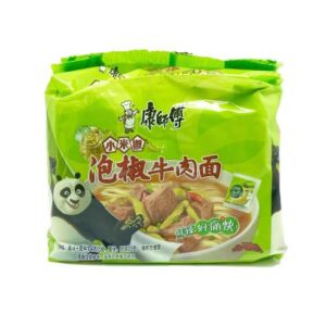 【五连包】康师傅 泡椒牛肉面 105g*5