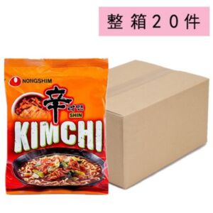 【整箱特惠】农心 泡菜拉面 120g*20