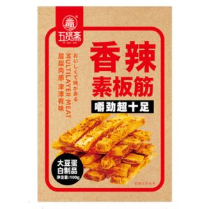 五贤斋 香辣素板筋 100g