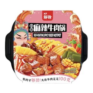 鲜锋麻辣牛肉自热火锅480g