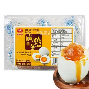 神丹 熟咸鸭蛋 6*68g