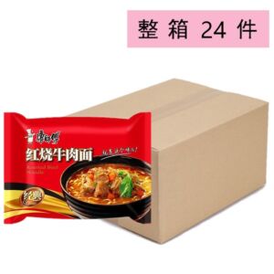【整箱特惠】 康师傅 红烧牛肉面 袋装 105g *24包