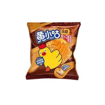 【六必居蒜蓉麻酱味】黄小咕 鸡汁干脆面 16g