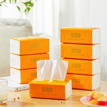 【8包/提 橙色】310 纸巾3层133抽