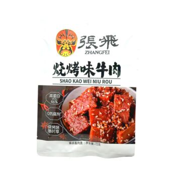 张飞 烧烤味牛肉 72g