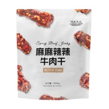 【开市客直采】烧肉达人 麻麻辣辣牛肉干 380g