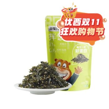 【双十一钜惠】海狸先生 拌饭海苔 70g