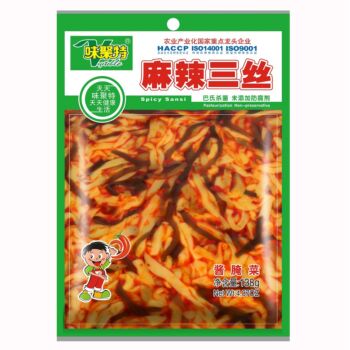 味聚特 麻辣三丝 138g