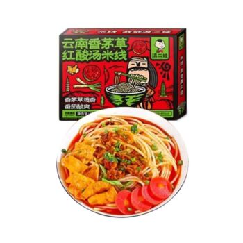 滇二娃 云南香茅草红酸汤米线 270g