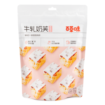 百草味 牛轧奶芙 160g