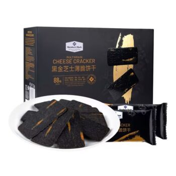 【山姆直采】山姆 黑金芝士薄脆饼干 1.2kg