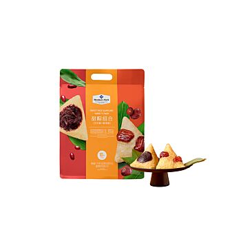 【山姆直采】山姆 甜粽组合 豆沙粽100g*5+蜜枣粽100g*5 1kg