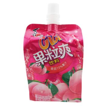喜之郎 水蜜桃汁果粒爽 258ml