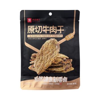【五香】良品铺子 原切牛肉干 80g