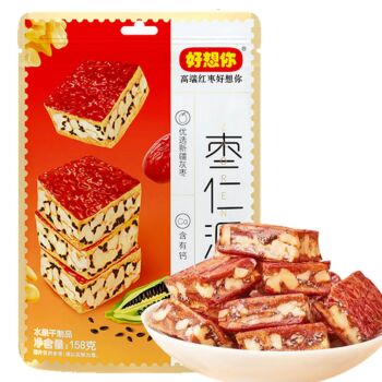 【黑芝麻味】好想你 红枣核桃派 158g