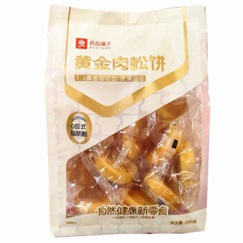 【双十二特惠】良品铺子 黄金肉松饼 380g
