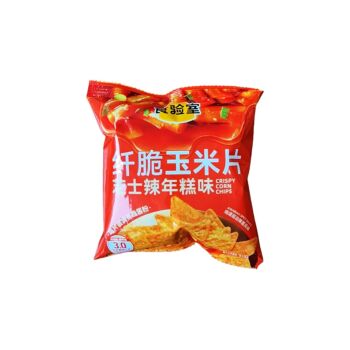 食验室 纤脆玉米片 芝士辣年糕16g
