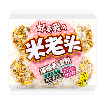 【花生味】米老头 青稞麦饼 400g