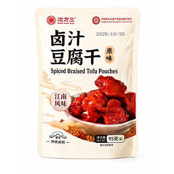 沈万三 卤汁豆腐干 95g