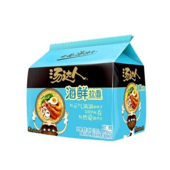 【五连包】统一汤达人海鲜拉面 113g*5