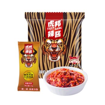 虎邦 鲁西牛肉 辣椒酱150g(15g*10袋)