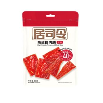 【原味】来伊份 居司令 高蛋白猪肉脯 50g