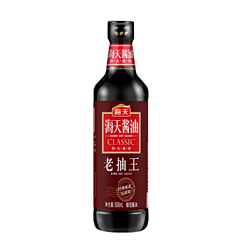 海天 0添加老抽王 500ml