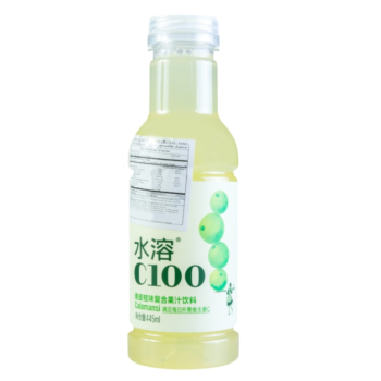农夫山泉 水溶C100青皮桔汁饮料 445ml