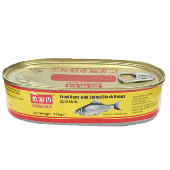 鱼家香 豆豉鲮鱼 155g