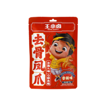 【香辣味】王小卤 去骨凤爪 72g