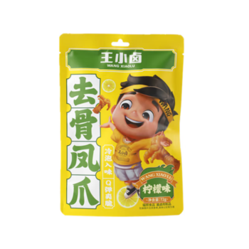 【柠檬味】王小卤 去骨凤爪 72g