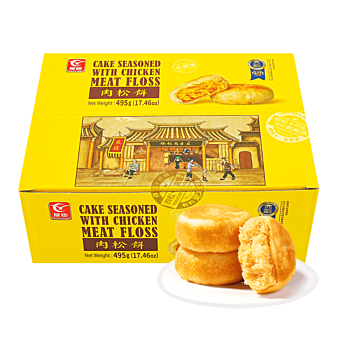 友臣 肉松饼 495g