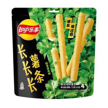 【香菜味】乐事 长长长薯条 72g