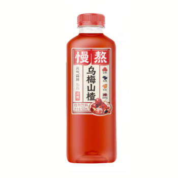 【乌梅山楂】元气森林 慢熬植物饮料 500ml