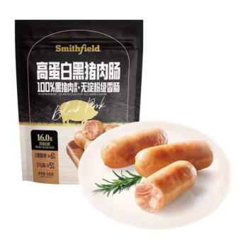 【山姆直采】史密斯 高蛋白黑猪肉肠 840g