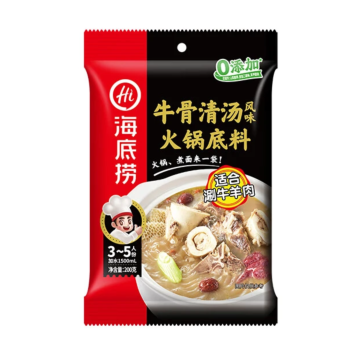 海底捞 牛骨清汤火锅底料 200g